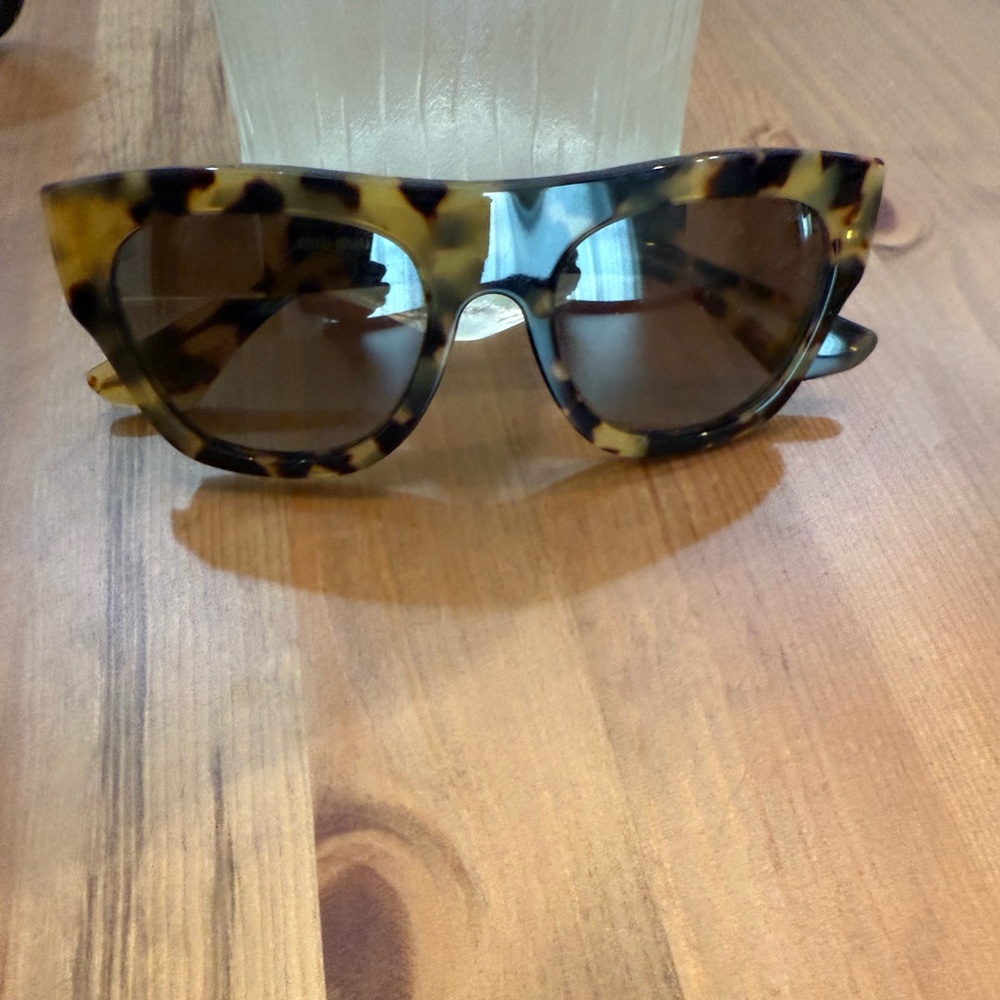 Miu Miu Tortoise Shell Sunglasses